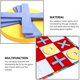 thumbnail image 4 of 1 Set Giant Tic Tac Toe Game with Mat Yard Size Indoor and Outdoor Family Games, 4 of 4