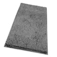 thumbnail image 3 of Billuyoard Alfombrilla de baño Absorción de agua Almohadilla de secado rápido Ducha cómoda Alfombra antideslizante Hotel Baño Alfombra de piso Gris Juegos de accesorios de baño Gris oscuro Billuyoard HA004438-01, 3 of 6