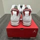 thumbnail image 5 of Ni - ke Retro Air Jordan 6 Men's US 13 White Red Oreo 90s Ni - ke Classic NIB VI Authentic, 5 of 5