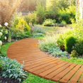 thumbnail image 2 of Rollo de madera de cedro curvo Garden Pathway Spurgehom de 2,1 m, 2 of 6