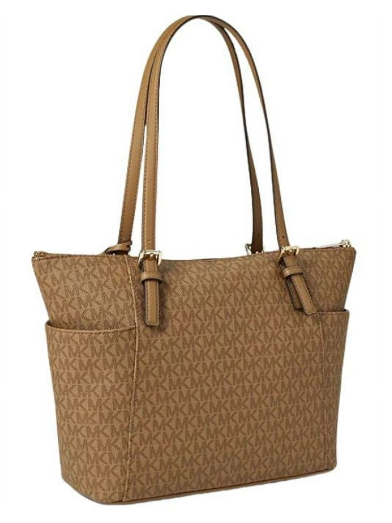 Michael Kors Womens Jet Set Item East/West Top Zip Tote Husk