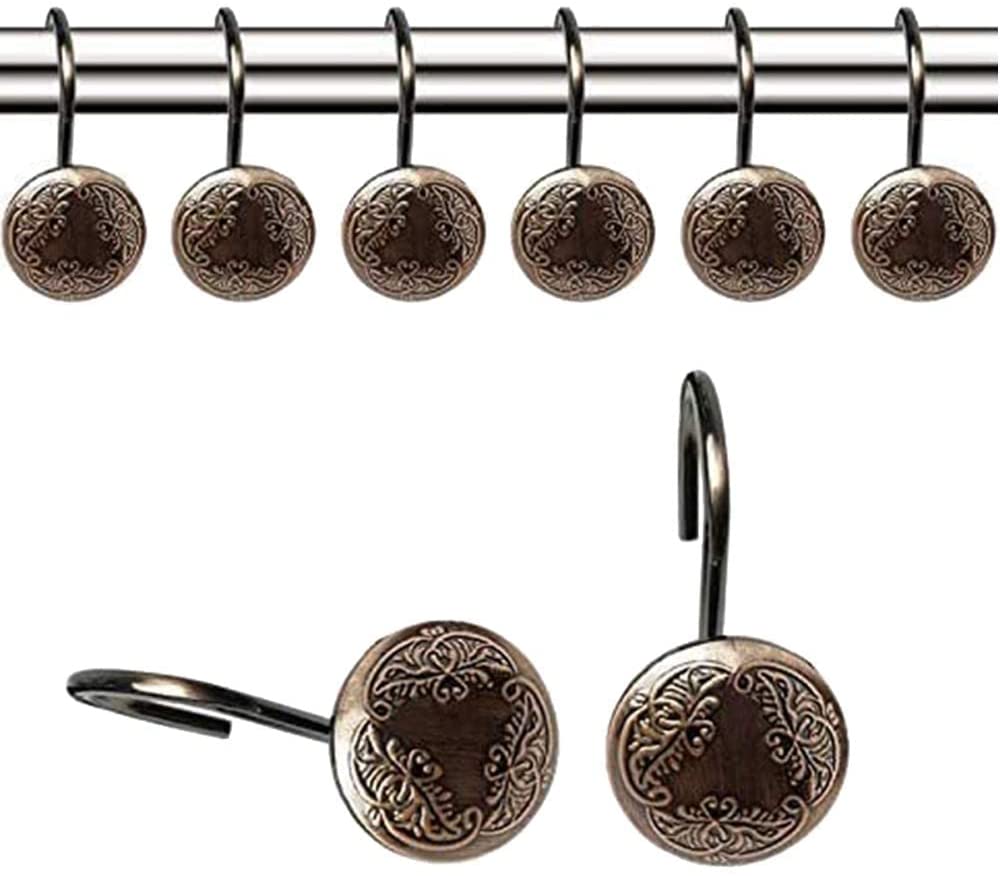 shower curtain rings oil rubbed bronze