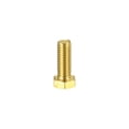 thumbnail image 3 of Unique Bargains Brass Hex Bolts, 3/8-16x1' 1 Pack Fully Thread Grade 4.8 Machine Screws, 3 of 4