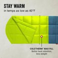 Coleman Kompact Thermolock 40 Degree Big Tall Contour Sleeping Bag (2