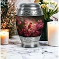 thumbnail image 4 of SABURIAL Cardinal Large Cremation Urn for Ashes for Women & Men - Burial Urns for Human Ashes Adult Female & Male - Decorative Urn for Mom & Dad - Memorial Funeral Urns - 10 Inch, 4 of 7