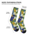 Abstract pattern spots Womens Cute Crew Socks Casual Athletic Aesthetic