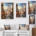 thumbnail image 4 of Designart "Heights Islam Minaret painting" Religion & Spirituality Floater Framed Canvas Print, 4 of 7