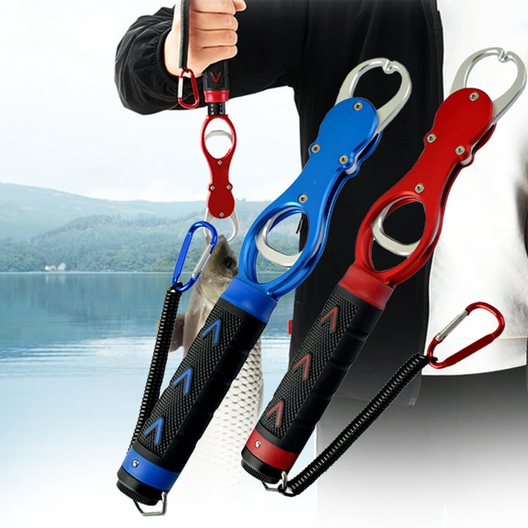 Portable Aluminum Alloy Fishing Grip Hook Lip Gripper Tackle Tool  Accessory, ?Fishing Pliers Fish Holder