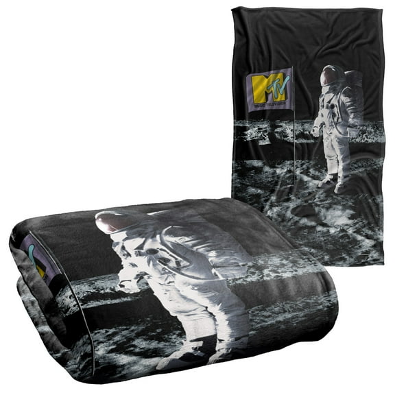 MTV Blanket, 36"x58" Space Man Silky Touch Super Soft Throw Blanket