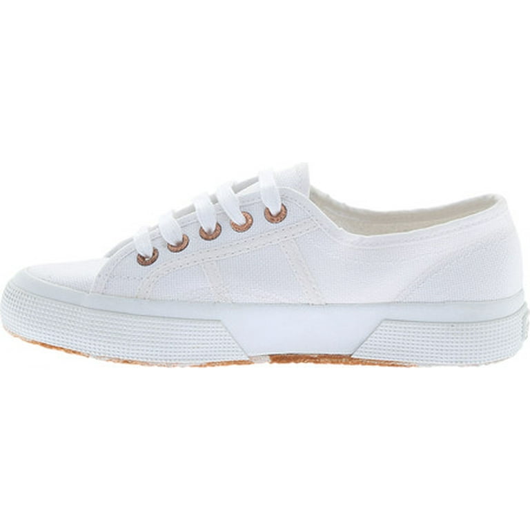 Superga 2750 Cotu Classic White Rose Ankle High Canvas Fashion Sneaker 9M 7.5M Walmart