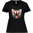 thumbnail image 3 of Inktastic French Bulldog Dog Women's Plus Size T-Shirt, 3 of 5
