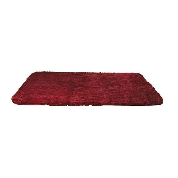 Tapete Shaggy Vino Salida Baño Suave Poliester Concord