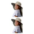 thumbnail image 1 of Wosthever Sombrero para el sol, impermeable, plegable, pesca, luz solar, gorra para sombrero, nailon ajustable Type2 NO2, 1 of 6