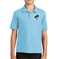 thumbnail image 4 of XQYLOS Tween Boys Girls Aestheti𝐜 Lapel Neck Shirt Short Sleeve Cross Print Tennis School 𝐔niform Collared Tops, 4 of 8