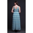 thumbnail image 2 of Bimba Tie-Dye Ladies Printed Resort Maxi DrawstringÂ&nbsp;DressÂ&nbsp;Spaghetti Strap Beach Wear-XX-Large, 2 of 5