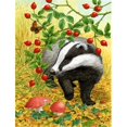 thumbnail image 1 of Carolines Treasures ASA2135CHF Badger Flag Canvas House Size, 1 of 4