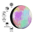 thumbnail image 5 of XMXY Colorful Paint Art Spare Tire Cover, Universal Waterproof Cover for Jeep RV Tire Wheel Protection, 17 inch, 5 of 8