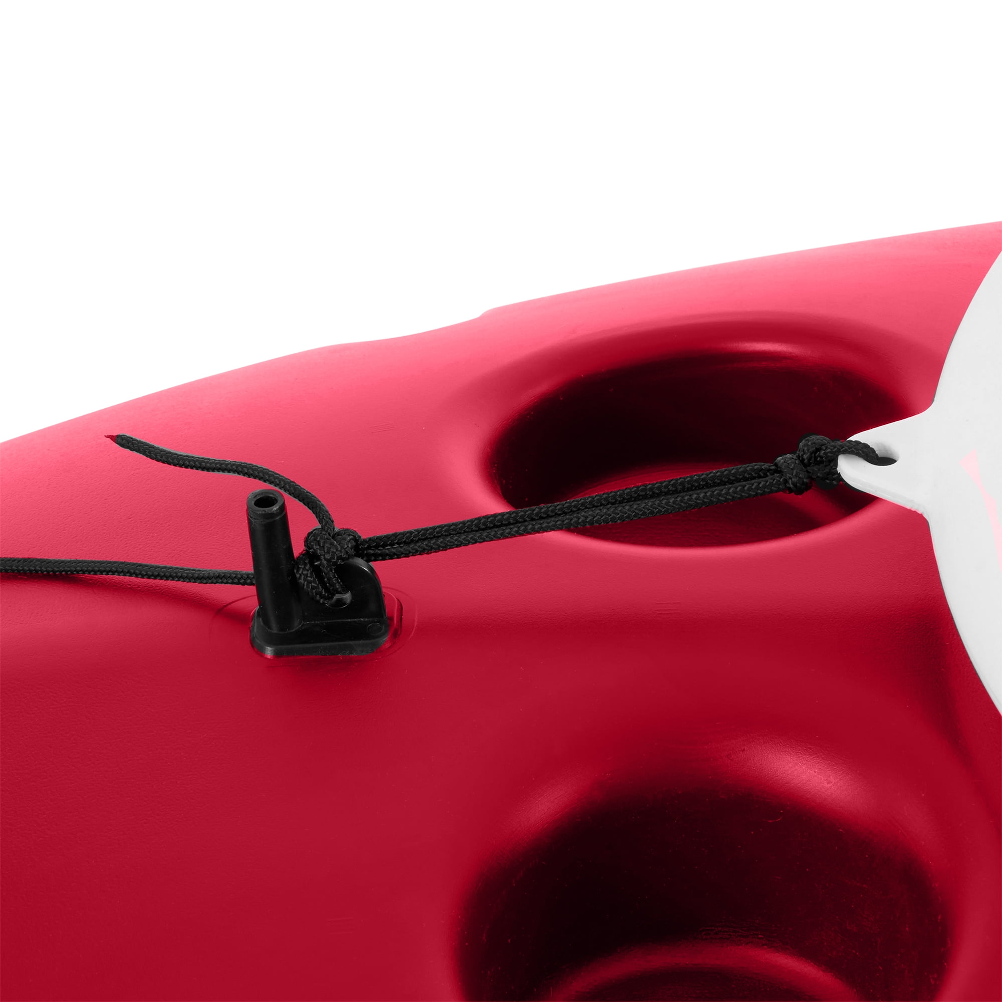 CreekKooler 30 Qt Camping Floating Water Companion Ice Chest Cooler, Red