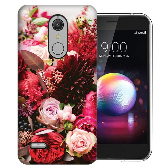 MUNDAZE LG Stylo 5 Colorful Flowers Design Phone Case Cover