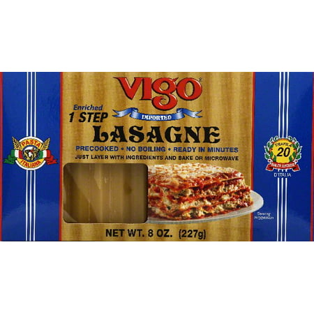 Vigos Pre-Cooked Lasagna, 8 Oz (Best Way To Cook Frozen Lasagna)