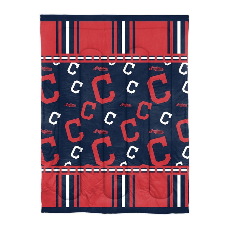 MLB Cleveland Indians Twin Bed In Bag Set - Walmart.com