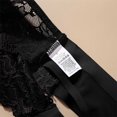 thumbnail image 5 of YWDJ Cheeky Underwear for Women Breathable Lace Lightweight No Show Sexy Seamless Underwear BoxerShorts Breathable Lace Strapcross Underwear Black S, 5 of 8