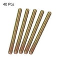 thumbnail image 3 of Uxcell 40pcs Fully Threaded Rods 5/16 x 3-1/2 Inch for Mounting Assembly Fastening, Colorful Zinc, 3 of 5