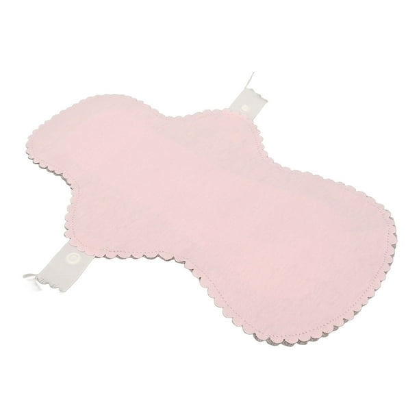 Menstrual Pad, Absorbent Sanitary Pad Soft Safe Graphene Cotton 4pcs  Portable For Home S,M,L 