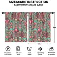 thumbnail image 2 of Blackout Kids Curtains,Boho Bohemia Flower Childrens Insulated Curtains Set Of 2,Bedroom Essentials,Toddler Room Decor 42"x54"(106x137cm), 2 of 4
