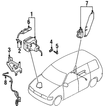 Genuine OE Mazda Control Module - LB96-43-7B0