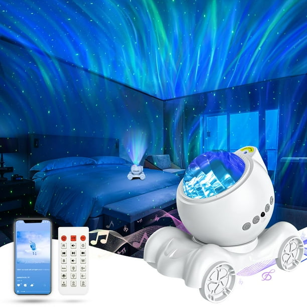 Proyector ENOKIK Aurora con altavoz Bluetooth y ruido blanco