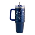 thumbnail image 2 of Termo 1.2 L Mickey Fantasía Azul Doble Pared con Asa y Popote de Acero Inoxidable, 2 of 7