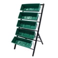 thumbnail image 2 of INTBUYING Jardinière Surélevée de 4 Pieds Jardin Vertical Autoportant avec 5 Bacs pour Extérieur Intérieur Patio Balcon, 2 of 10