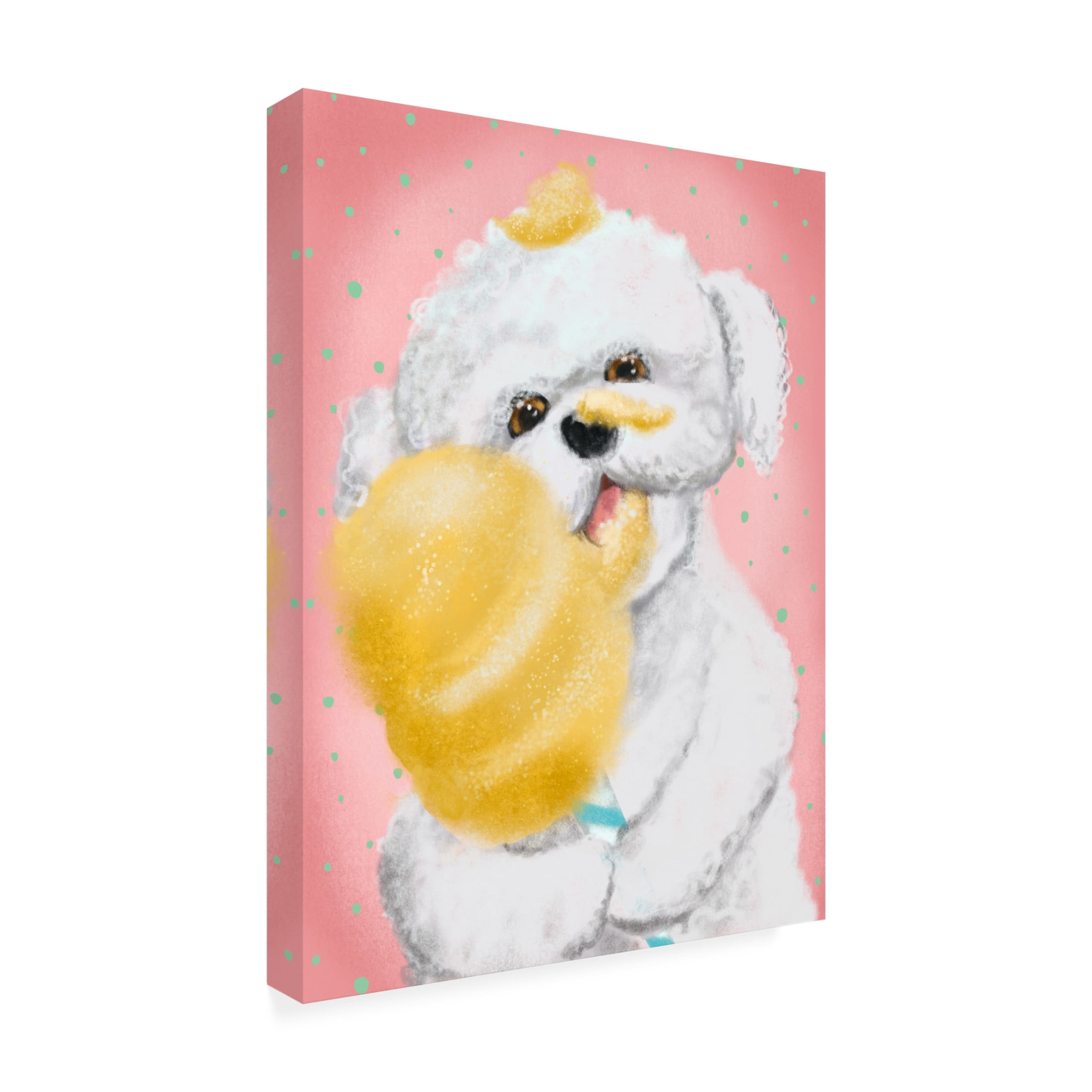 Canvas Wall Art - Christine Rotolo 'Doggie Treats 2' Wall Art for Living Room, Bedroom, or Office Décor by Trademark Fine Art - 24 x 32 Inches