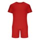 thumbnail image 4 of Conjunto de Pantalones de Dos Piezas de Color Sólido Casual de Manga Corta de los Hombres Camiseta Y Pantalones de Playa con Bolsillos Verano, 4 of 5