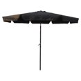thumbnail image 1 of International Caravan Parasol de Patio 10 Pieds avec Inclinaison et Manivelle en Noir, 1 of 1