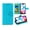 Baby Blue, variant on For Xiaomi Redmi 8/Redmi 8A Crazy Horse Texture Leather Horizontal Flip Protective Case with & & &