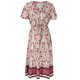 thumbnail image 3 of Gibobby Vestido largo de verano para mujer Vestido temperamental de estilo de moda floral Vestido de mujer de playa rombal suelto casual(Rosa,XL), 3 of 5