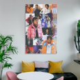 thumbnail image 6 of Rapper Lil Music Baby Poster Rap Hip Hop Singer Collage Posters (7) Posters Wall Art Painting Canvas Gift Living Room Prints Bedroom Decor Poster Artworks 24x36inch(60x90cm), 6 of 6