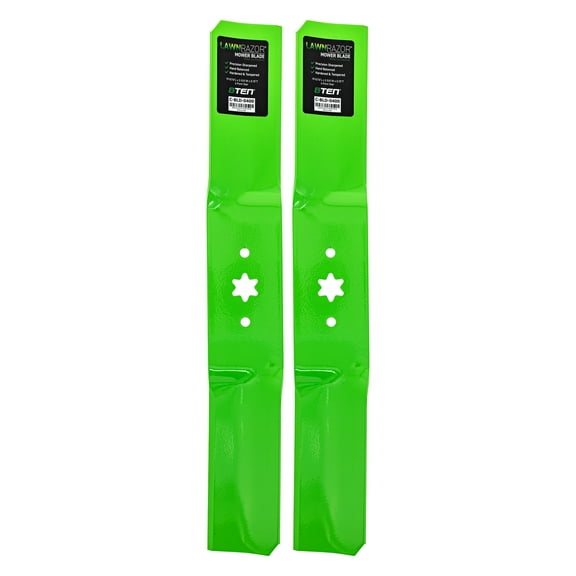 LawnRAZOR Blade for MTD White Outdoor 38-inch Deck 742-0654 High Lift 2 Pack 810-CBL2622D