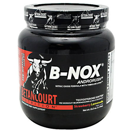 Betancourt Nutrition B-Nox Pre Workout Drink Mix, Strawberry Lemonade, 35