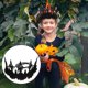 thumbnail image 2 of Diadema de flores, tocado de Halloween, diadema para niñas y mujeres, adorno, 2 of 6