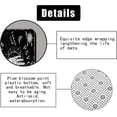 thumbnail image 6 of 4PCS Sun and Moon Shower Curtain Sets with Rugs, Waterproof Fabric Orange Shower Curtain Celestial Zodiac Constellation Astrology Sunflower Floral Botanical Retro Boho Bohemian Bathroom Decor, 6 of 7