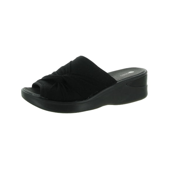 Bzees Smile II Women's Sandals & Flip Flops Black Size 6 M