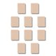 thumbnail image 1 of Advancent Parches para planchar, cuadrados, sin planchado, prácticos adornos para codos y rodillas, conjunto de herramientas de estilo Simple Beige 10piezas, 1 of 6