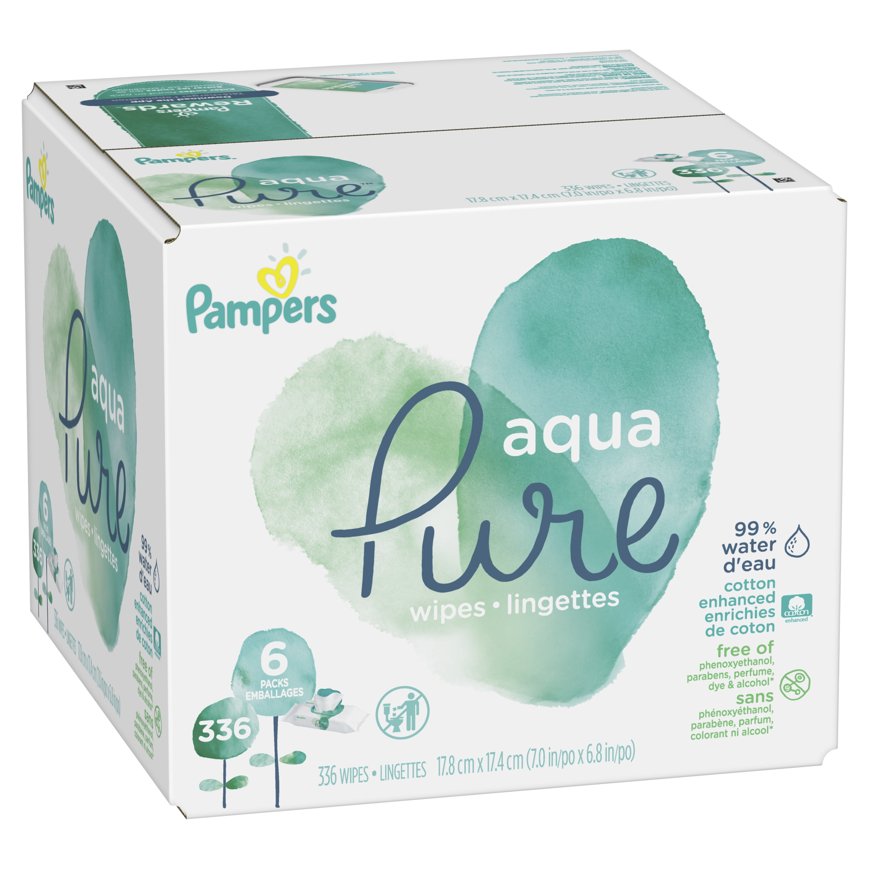 pampers sensitive wipes 336 count