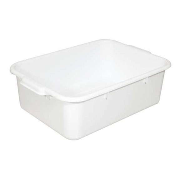 Crestware Bus Tub,20.5 in L,White BT7WH