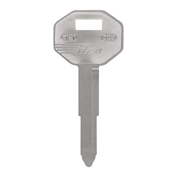 Llave en Blanco Automotriz Hillman DC3 Doble Cara para Mitsubishi