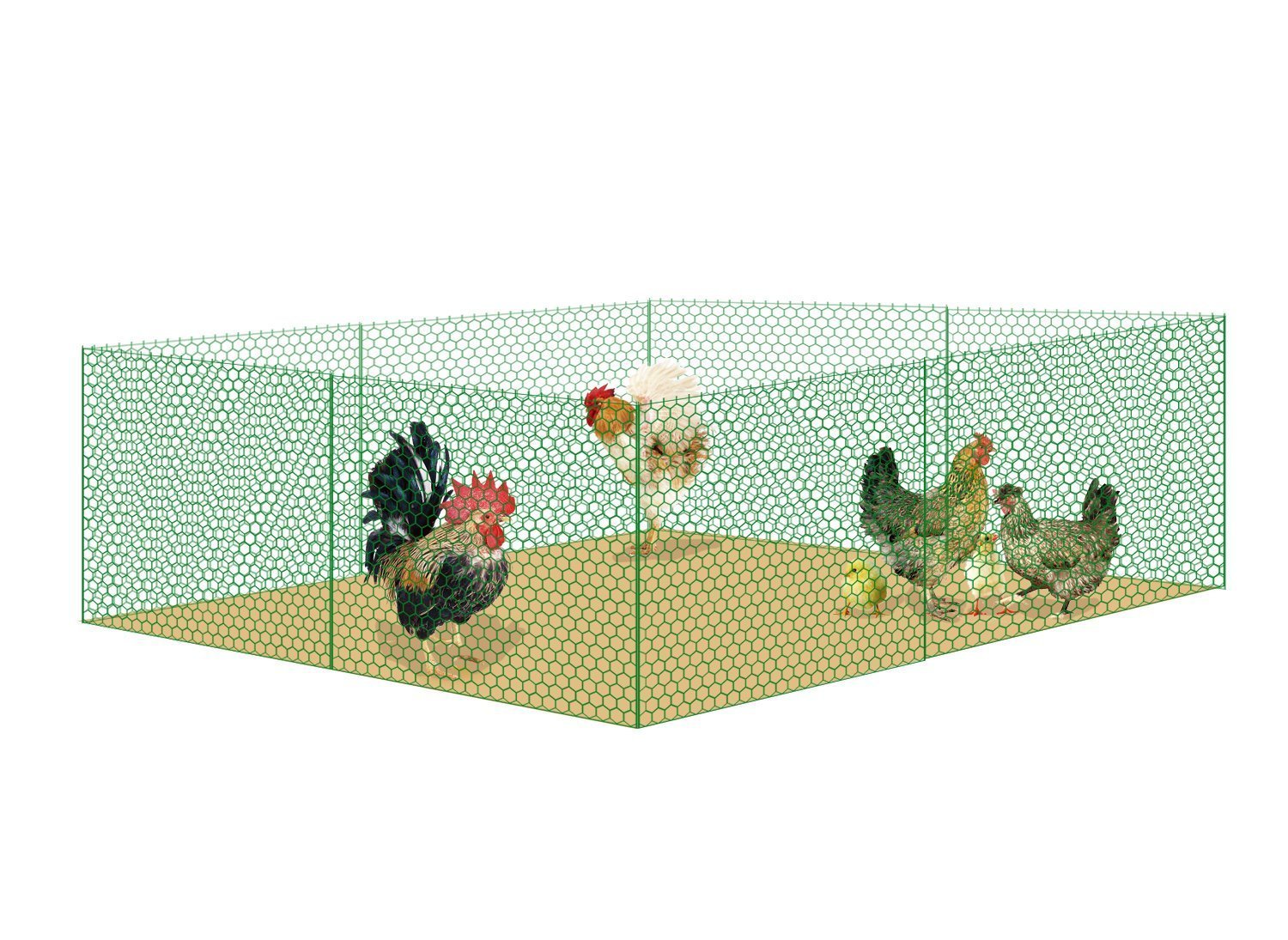 V Protek Mesh Galvanized Fence Wire Poultry Netting Gutter Guards