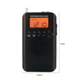thumbnail image 2 of Hrd-104 Radio De Bolsillo Estéreo Portátil Am / Fm Radio De Sintonización Digital De 2 Bandas / Cordón Para Auriculares / Pantalla Lcd De 1.3 Pulgadas / 58 Estaciones Preestablecidas matsuzay EL012375-00, 2 of 2